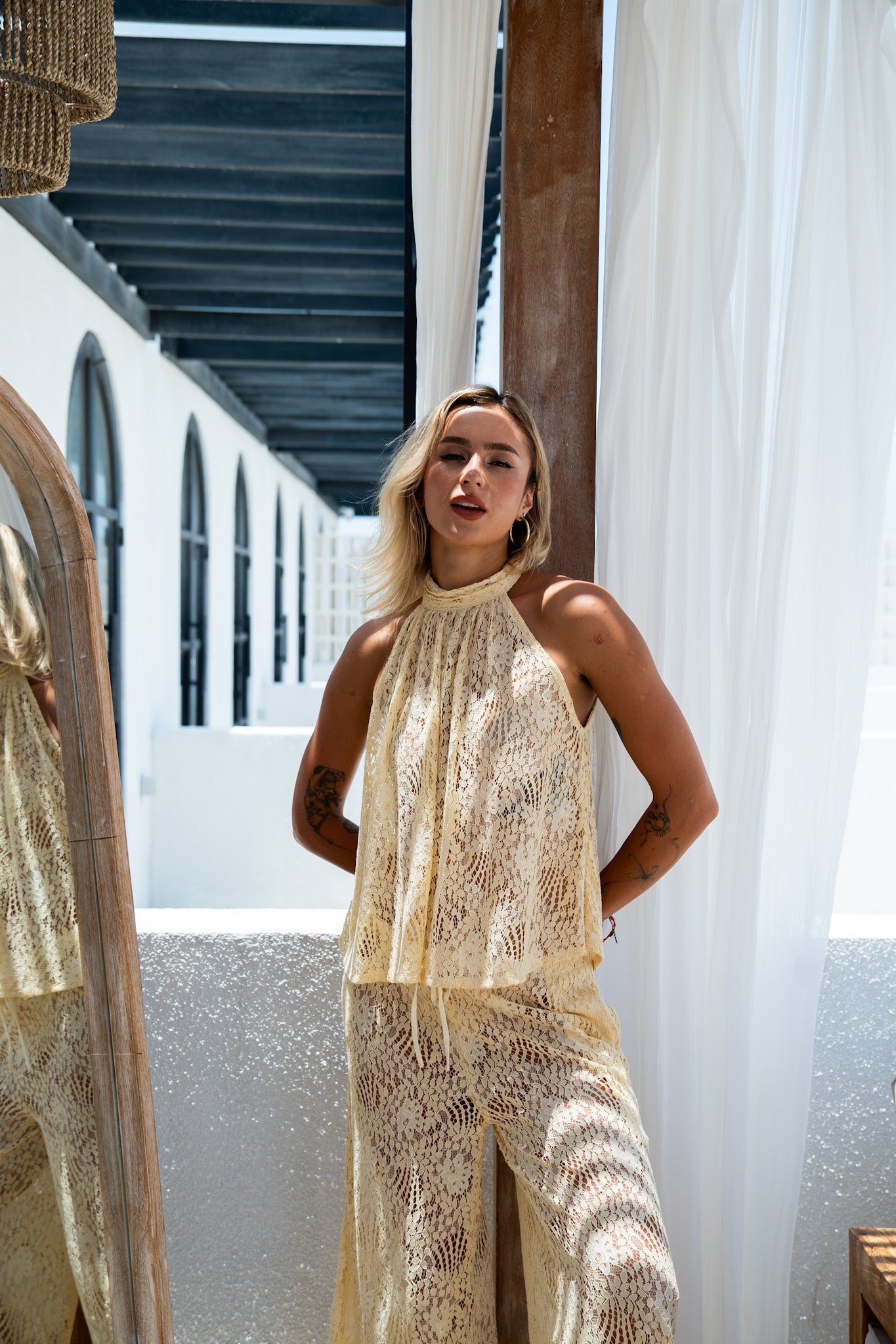 Nalami Pants - Butter Lace