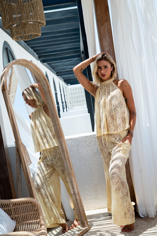 Nalami Pants - Butter Lace