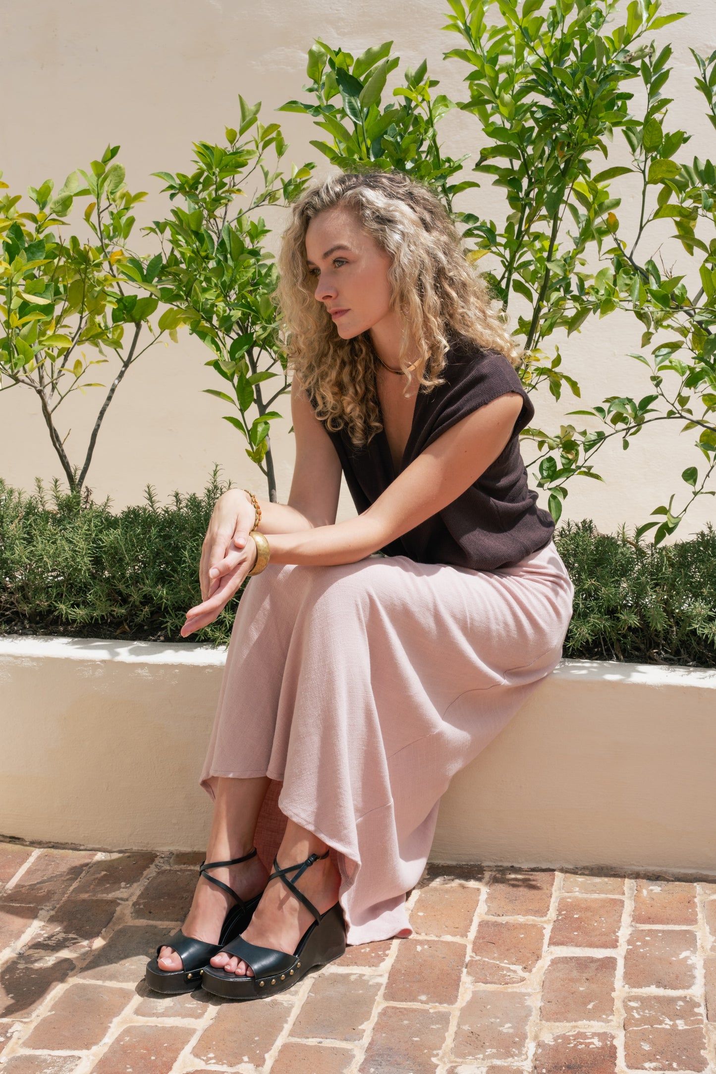 Lauren Skirt - Soft Pink