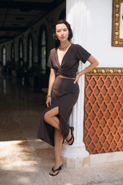 kokomo Skirt - Espresso