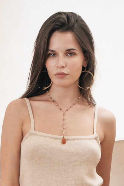Pearl Lariat necklace