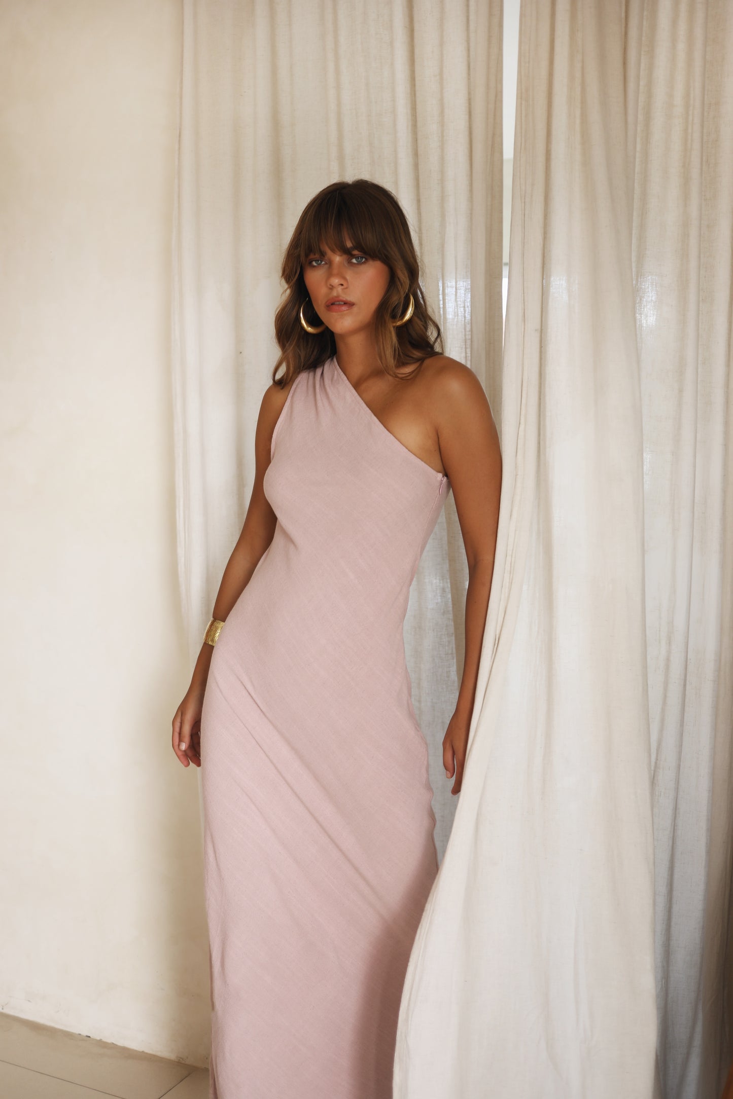 Weya Dress - Soft Pink