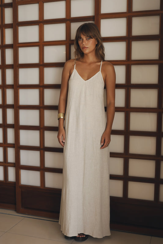 Birdie Dress - Natural