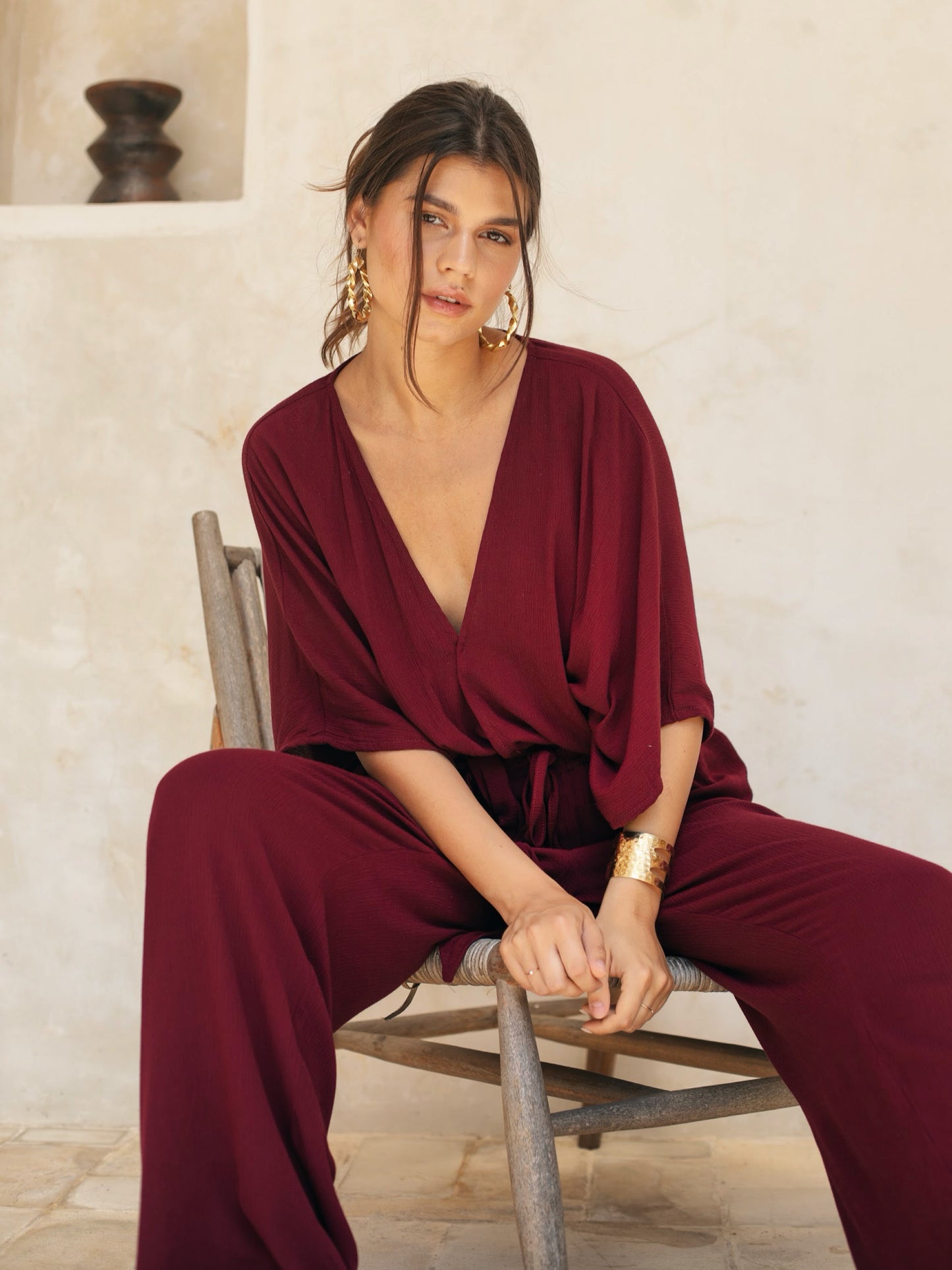 Galea Pants - Sangria