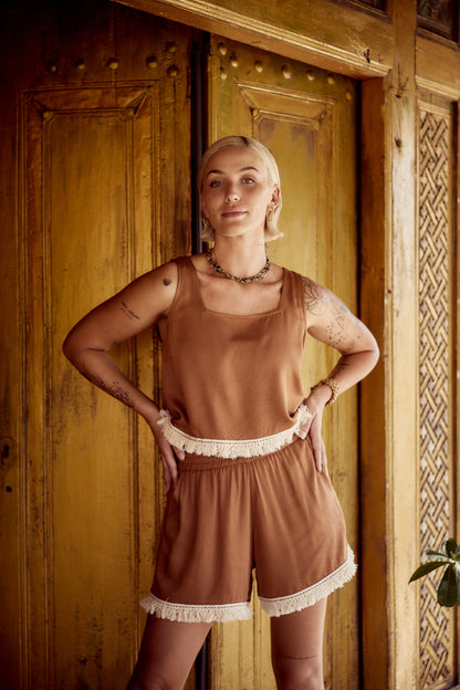 Imo shorts - Caramel