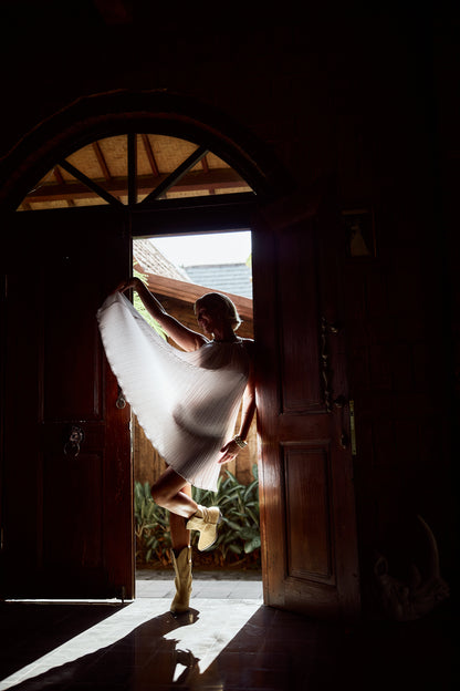 Aster Dress - White