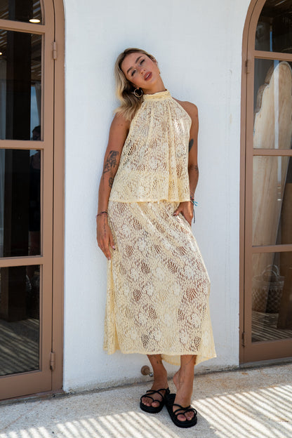Tasha Top - Butter Lace