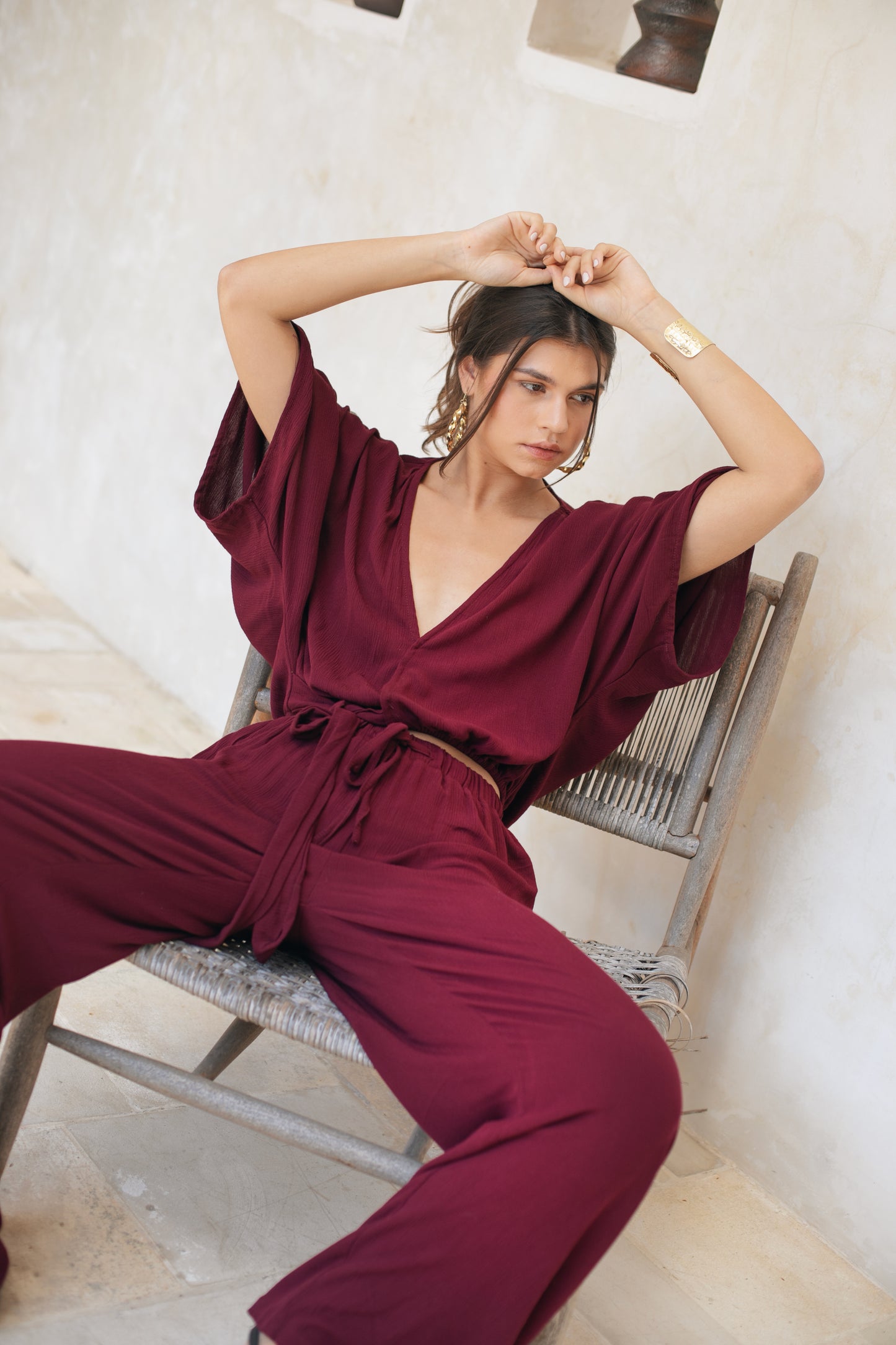 Galea Pants - Sangria