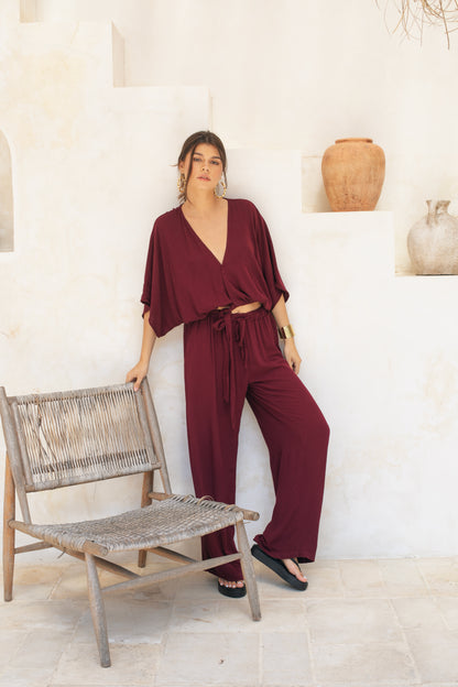 Galea Pants - Sangria