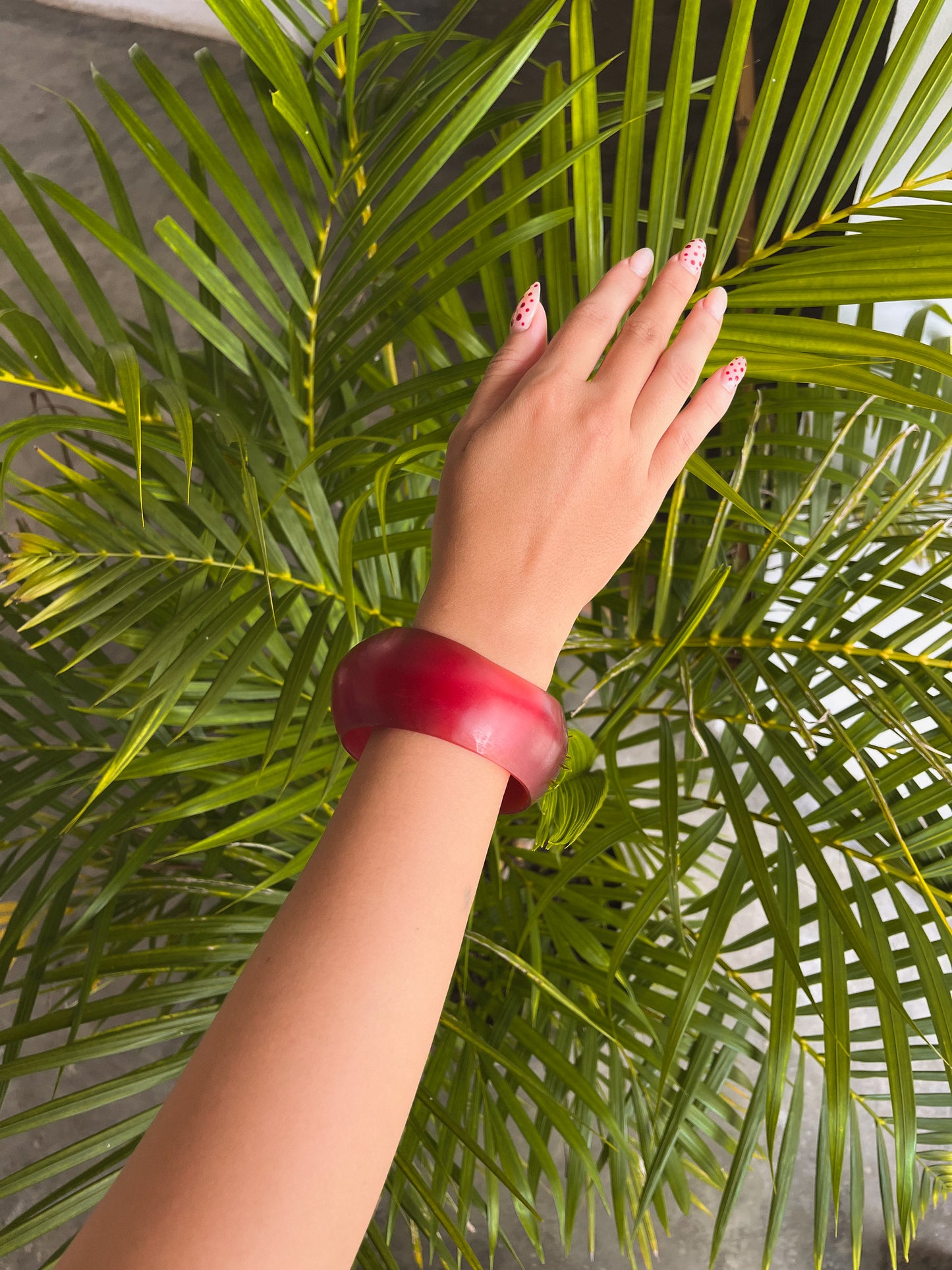 Resin Bangle Bracelet