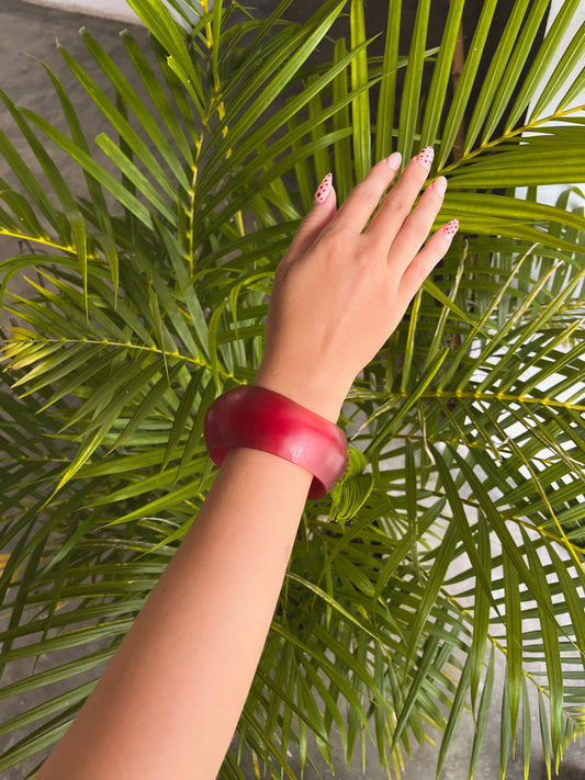 Resin Bangle Bracelet