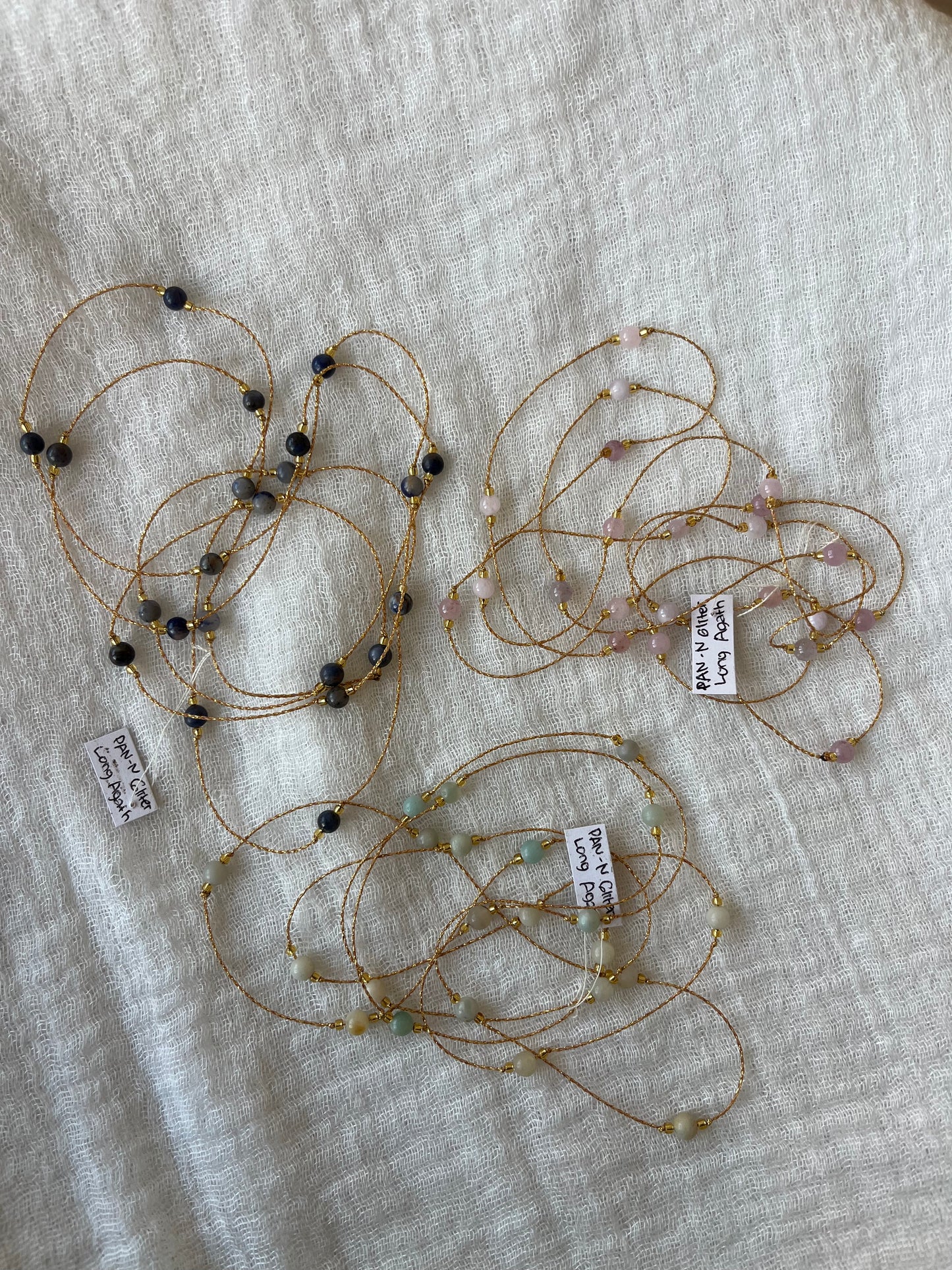 Double Layer Beaded Necklace