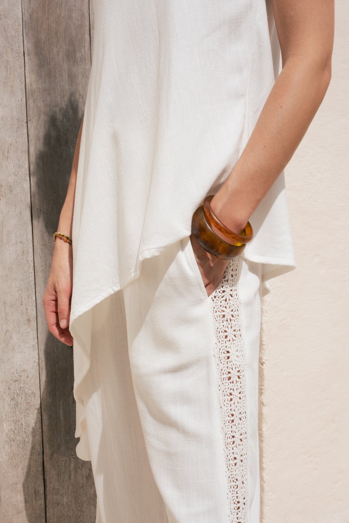 Leonie Pants - Pearl