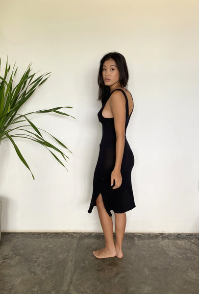 Caprilla Knit Dress - Black