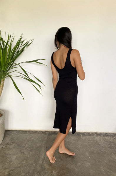 Caprilla Knit Dress - Black