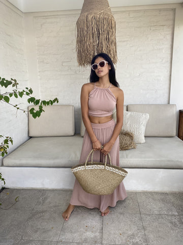 Priya Top - Pinky Beige